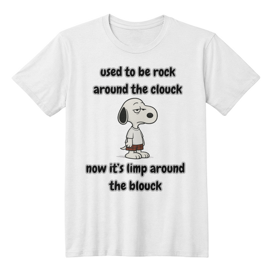 I used to be rouck - funny t-shirt