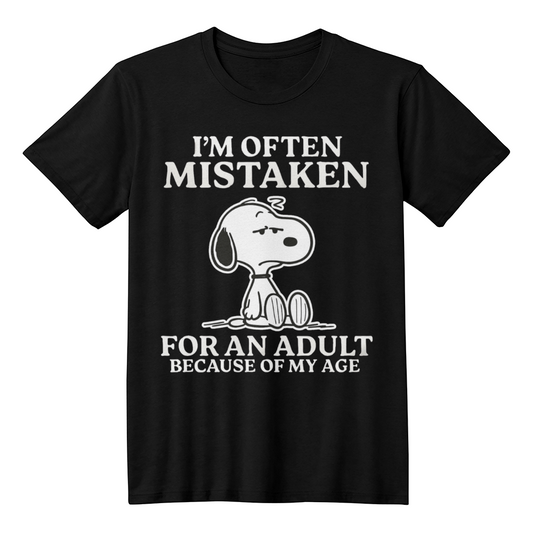 I'm Often Mistaken for an adult -  t-shirt