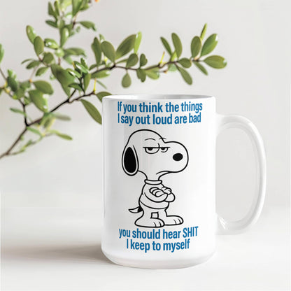 Things I say - funny mug