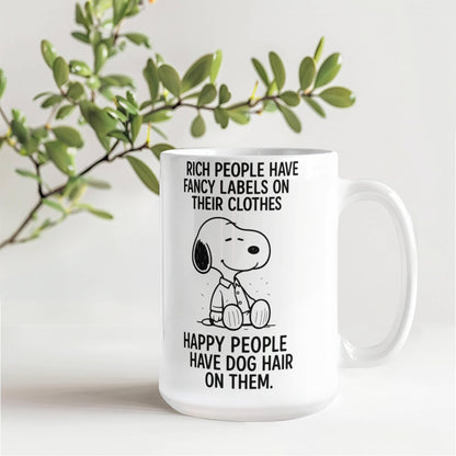Rich people - coffee cup