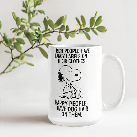 Rich people - coffee cup