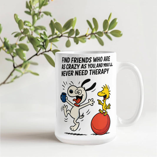 Find friends-funny mug