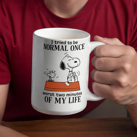 I tried to be normal once - Funny Mug