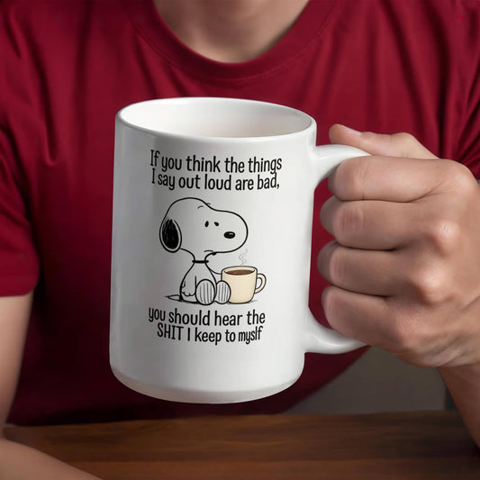 You should hear - Funny coffee Cup