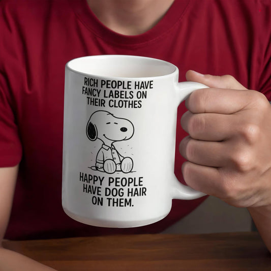 Rich people - coffee cup