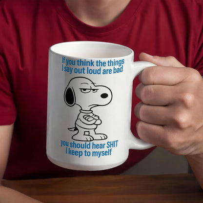 Things I say - funny mug