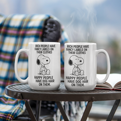 Rich people - coffee cup